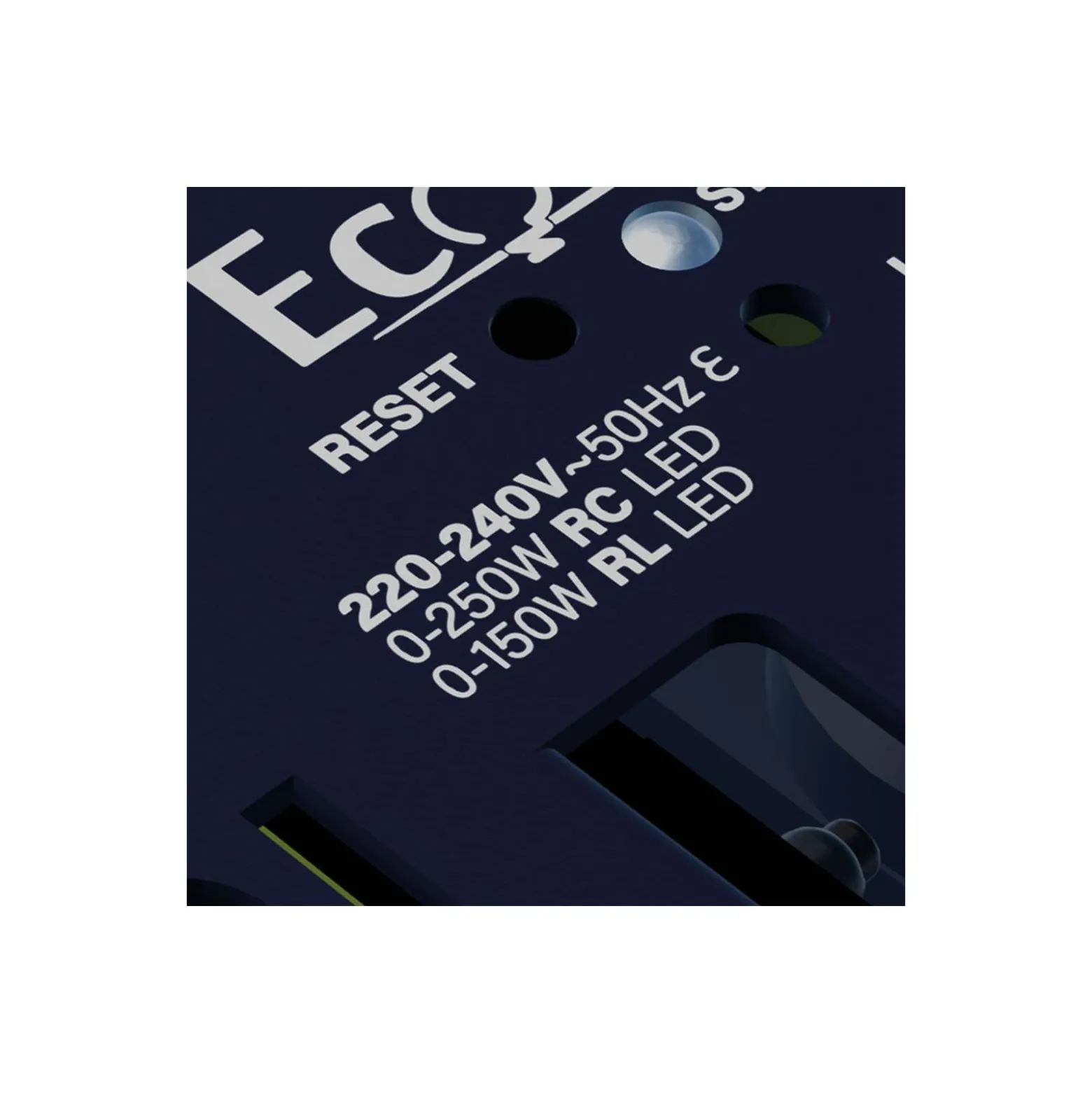EcoDim.07 LED Dimmer Wifi Tryck/Vrid 0-250W (RLC)