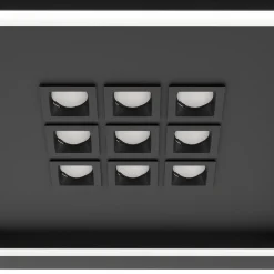 Eglo Taklampa Balazote Stål Svart 245W 4045lm - 827-865 Justerbar Vit | Dimbar