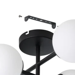 Eglo Taklampa Castrovido Stål Svart 42W 1880lm - 827 Extra Varm Vit | IP44
