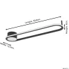 Eglo Taklampa Collecorvino Aluminium Stål Svart 24W 2400lm - 827-865 Justerbar Vit
