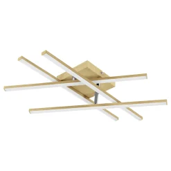 Eglo Taklampa Lasana 4 Stål Aluminium Trä 205W 2500lm - 830 Varm Vit