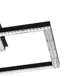 Eglo Taklampa Lejias Stål Svart 21W 3050lm - 830 Varm Vit