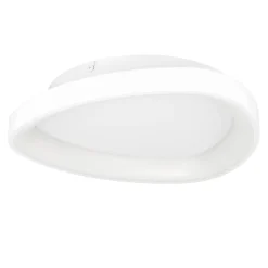 Eglo Taklampa Loretello Plast Stål Vit 12W 1440lm - 827-865 Justerbar Vit | 350mm - Dimbar