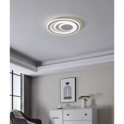 Eglo Taklampa Palagiano 1 Stål Vit 21W 3200lm - 840 Kallvit | 480mm