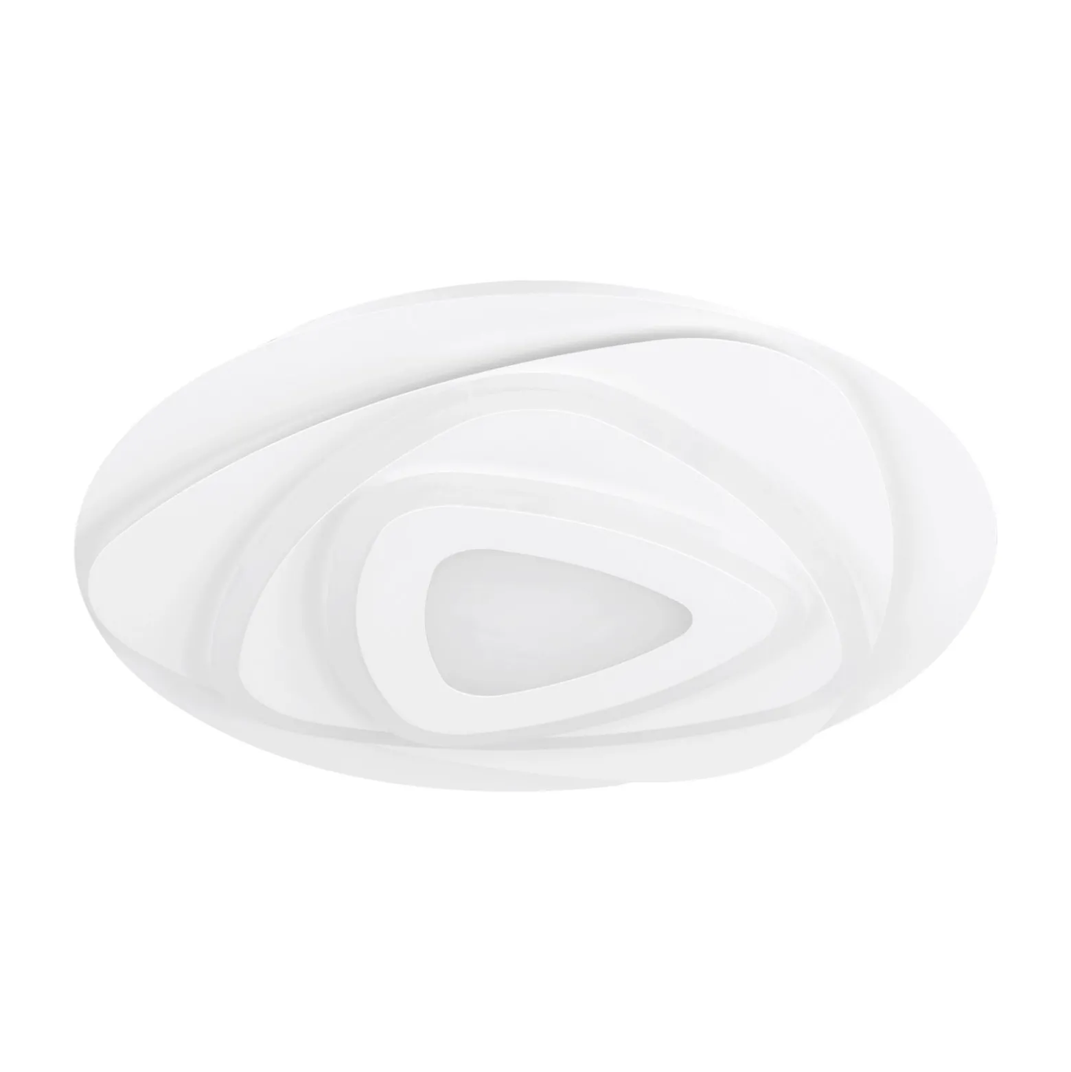 Eglo Taklampa Palagiano Stål Vit 21W 3100lm - 840 Kallvit | 380mm