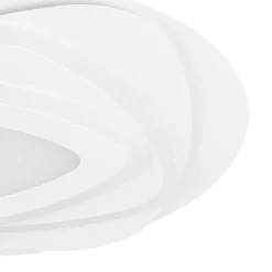 Eglo Taklampa Palagiano Stål Vit 21W 3100lm - 840 Kallvit | 380mm
