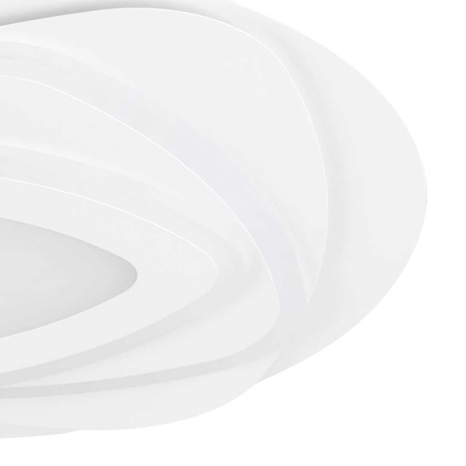 Eglo Taklampa Palagiano Stål Vit 21W 3100lm - 840 Kallvit | 380mm