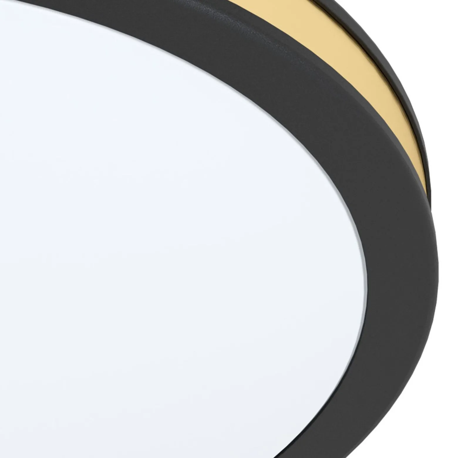 Eglo Taklampa Pescaito Stål Svart Guld 10W 1100lm - 830 Varm Vit | 280mm