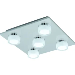 Eglo Taklampa Romendo 1 Stål Krom 54W 3750lm - 830 Varm Vit | IP44 - Dimbar