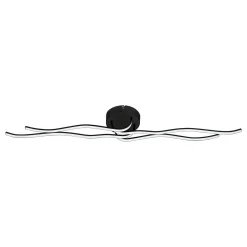 Eglo Taklampa Roncade 1 Stål Aluminium Svart 37W 4700lm - 830 Varm Vit