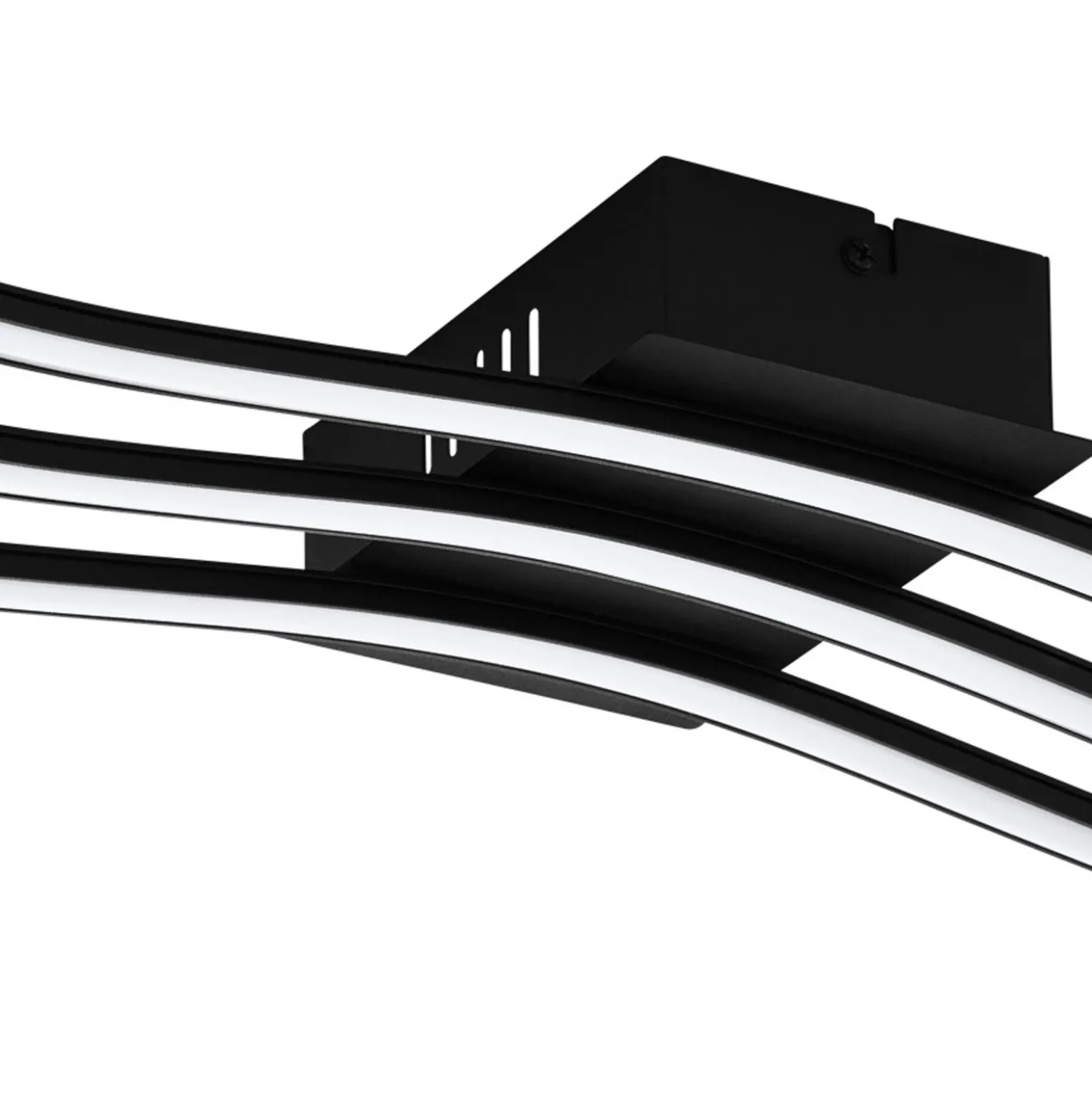 Eglo Taklampa Roncade 1 Stål Aluminium Svart 37W 4700lm - 830 Varm Vit