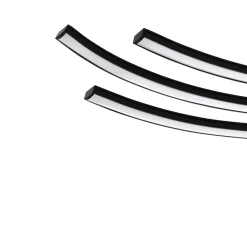Eglo Taklampa Roncade 1 Stål Aluminium Svart 37W 4700lm - 830 Varm Vit