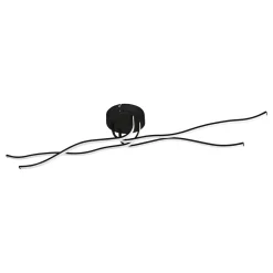 Eglo Taklampa Roncade 1 Stål Aluminium Svart 37W 4700lm - 830 Varm Vit