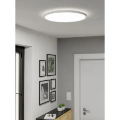 Eglo Taklampa Rovito-r Plast Vit 168W 2900lm - 827-865 Justerbar Vit | 500mm - IP44 - Dimbar