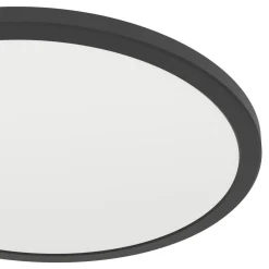 Eglo Taklampa Rovito-r Plast Svart 185W 2300lm - 827-865 Justerbar Vit | 389mm - IP44 - Dimbar