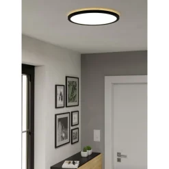 Eglo Taklampa Rovito-r Plast Svart 185W 2300lm - 827-865 Justerbar Vit | 389mm - IP44 - Dimbar