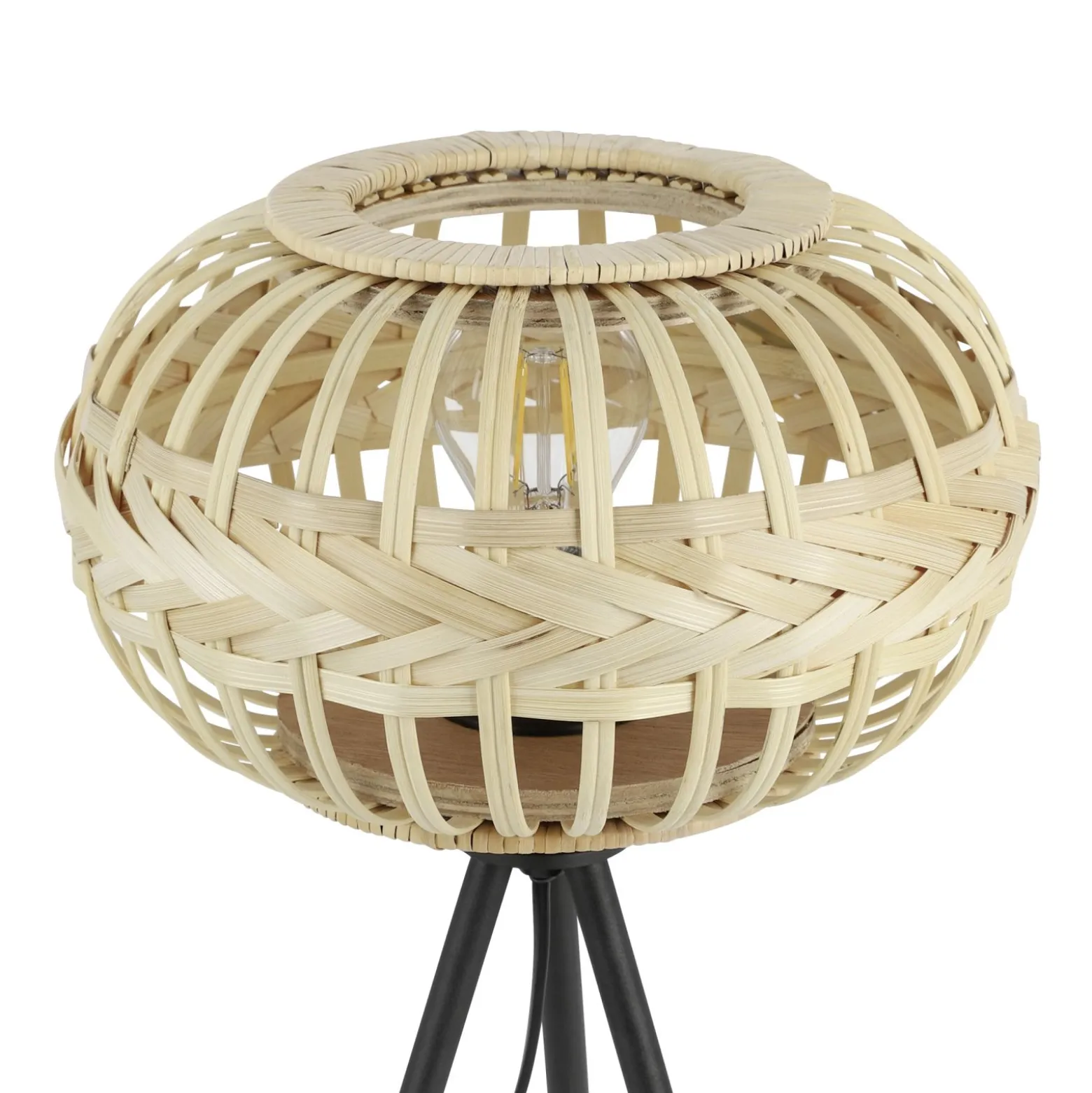 Eglo Bordslampa Amsfield 1 Stål Svart | Passande För 1x E27