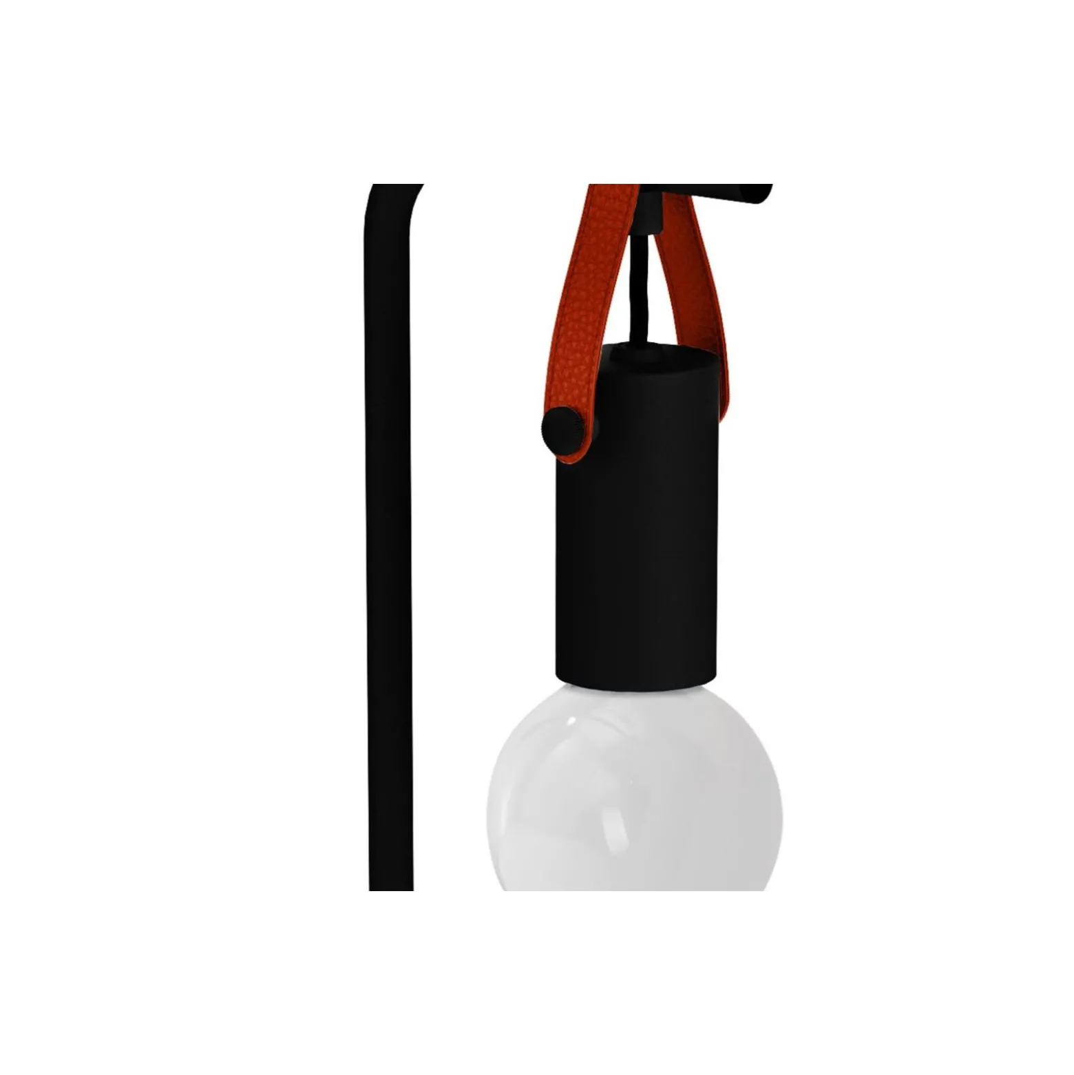 Eglo Bordslampa Apricale Svart, Brun | Passande för 1x E27
