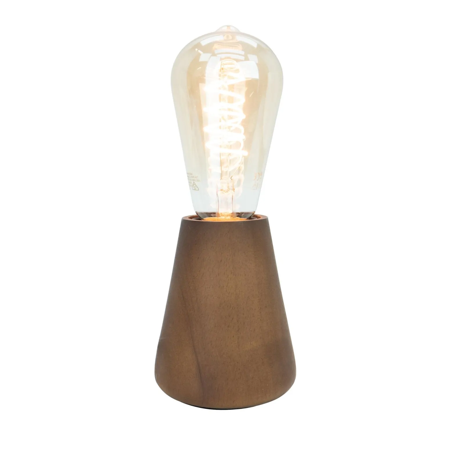 Eglo Bordslampa Asby Trä Brun | Passande För 1x E27