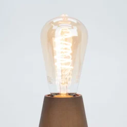 Eglo Bordslampa Asby Trä Brun | Passande För 1x E27