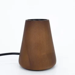 Eglo Bordslampa Asby Trä Brun | Passande För 1x E27