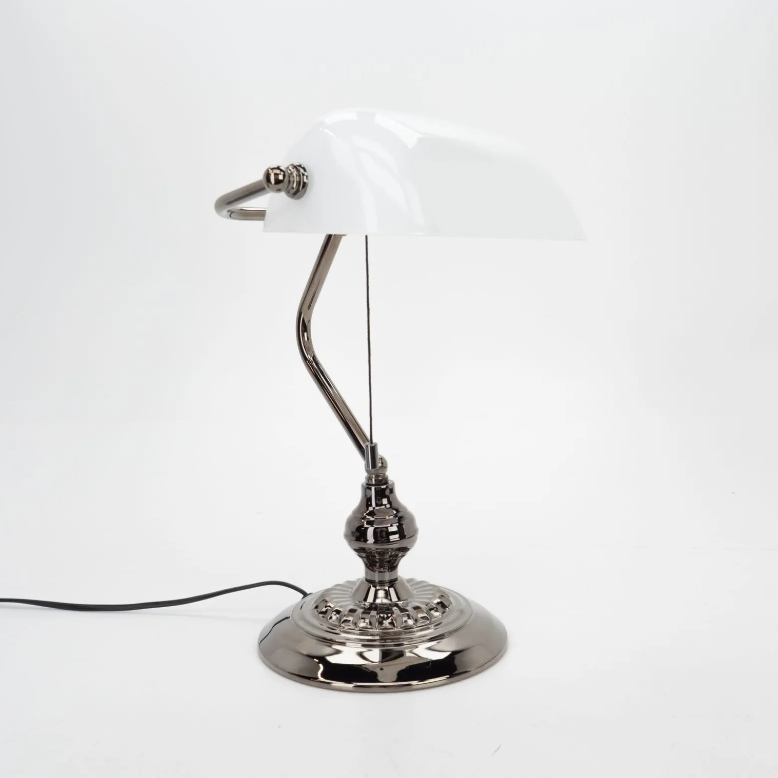 Eglo Bordslampa Banker Stål Vit | Passande För 1x E27