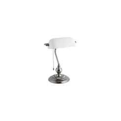 Eglo Bordslampa Banker Stål Vit | Passande För 1x E27