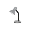 Eglo Bordslampa Basic 1 Stål Silver | IP20 - Passande för 1x E27
