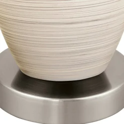Eglo Bordslampa Batista 3 Stål Vit | Passande För 1x E27