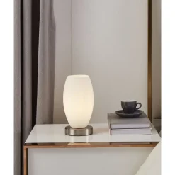 Eglo Bordslampa Batista 3 Stål Vit | Passande För 1x E27