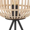 Eglo Bordslampa Bordesley Stål Svart Trä | Passande För 1x E27