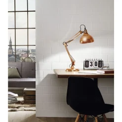Eglo Bordslampa Borgillio Stål Koppar | Passande För 1x E27