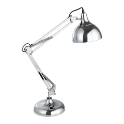 Eglo Bordslampa Borgillio Stål Krom | Passande För 1x E27