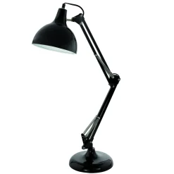 Eglo Bordslampa Borgillio Stål Svart | Passande För 1x E27