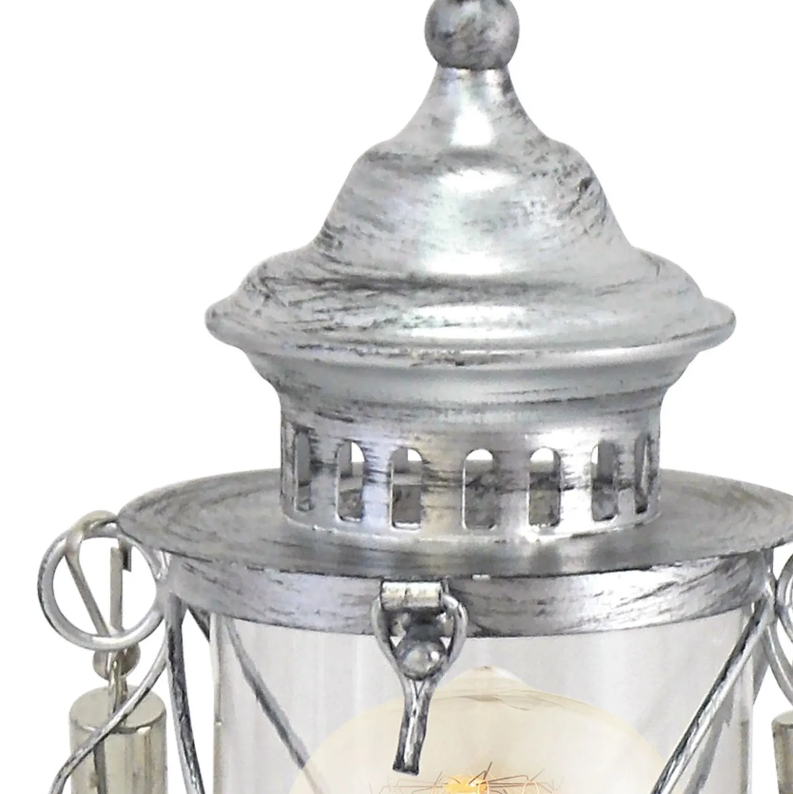 Eglo Bordslampa Bradford Stål Silver | Passande För 1x E27