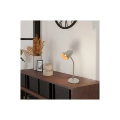 Eglo Bordslampa Carlo Stål Sandig | Passande för 1x E14
