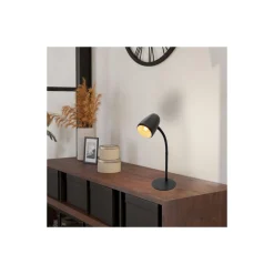 Eglo Bordslampa Carlo Stål Svart | Passande för 1x E14