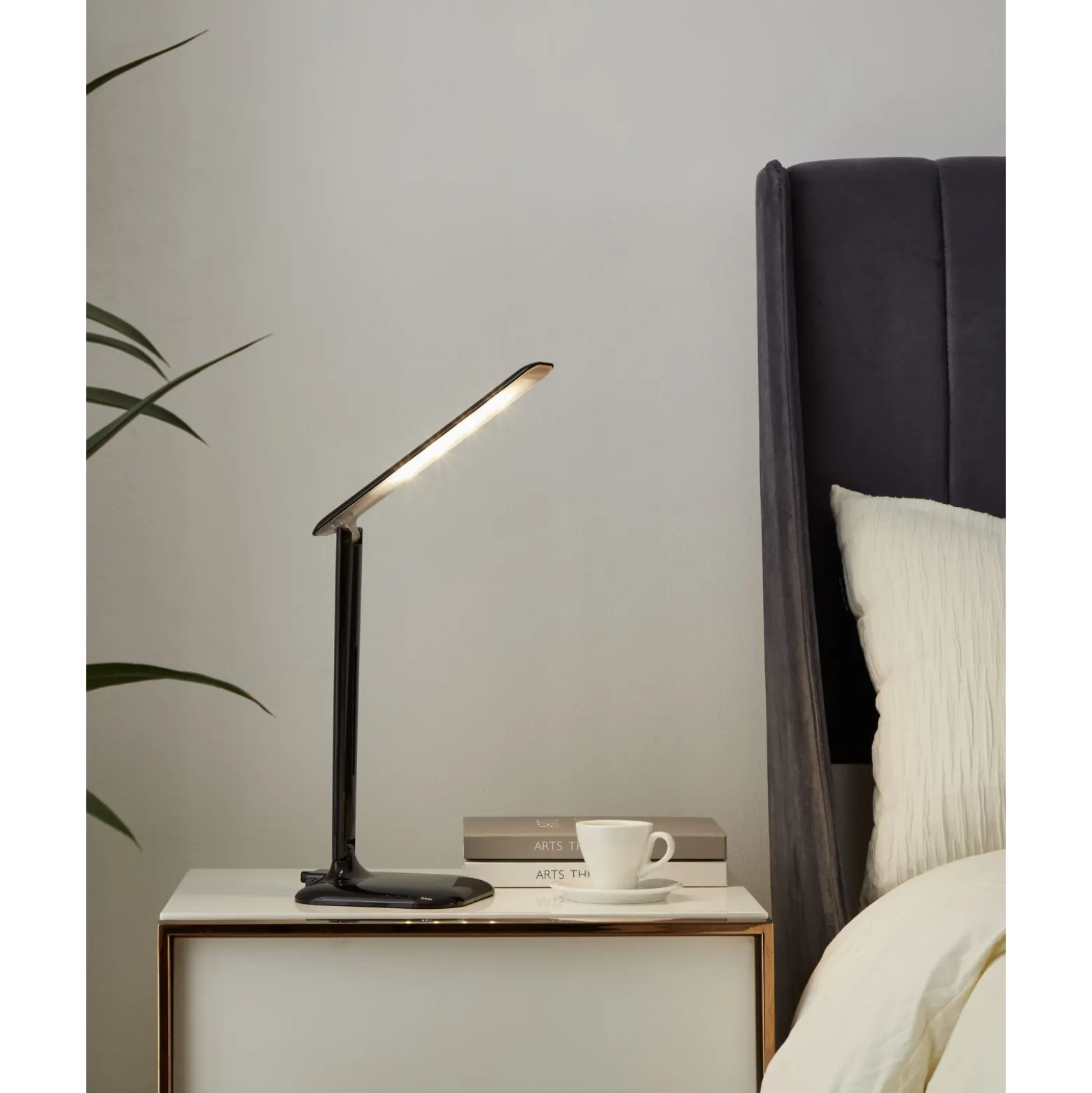 Eglo Bordslampa Caupo Plast Svart 2W 210lm - 830-850 Justerbar Vit | Dimbar