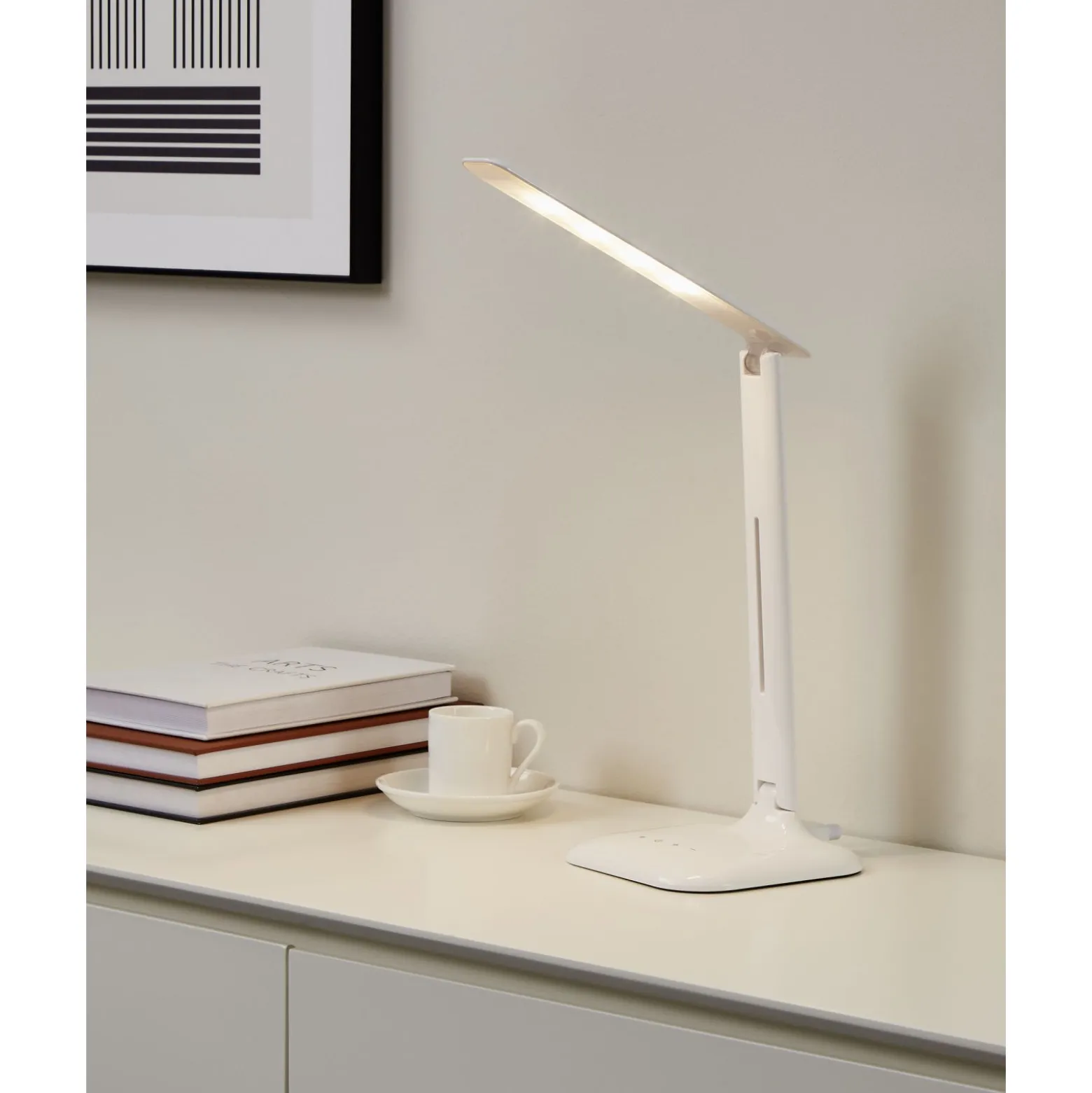 Eglo Bordslampa Caupo Plast Vit 2W 210lm - 830-850 Justerbar Vit | Dimbar