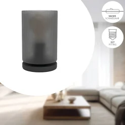 Eglo Bordslampa Colomera Stål Svart | Passande För 1x E27