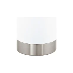 Eglo Bordslampa Damasco 1 Stål Satin Nickel | IP20 - Passande för 1x E27