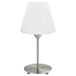 Eglo Bordslampa Damasco 1 Stål Vit | Passande För 1x E14
