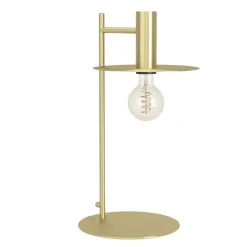 Eglo Bordslampa Escandell Stål Guld | Passande För 1x E27
