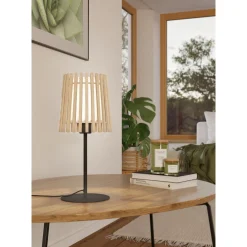 Eglo Bordslampa Fattoria Stål Svart | Passande För 1x E27