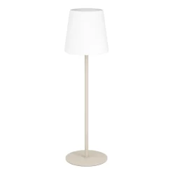 Eglo Bordslampa Fiorana Stål Beige | Passande För 1x E14