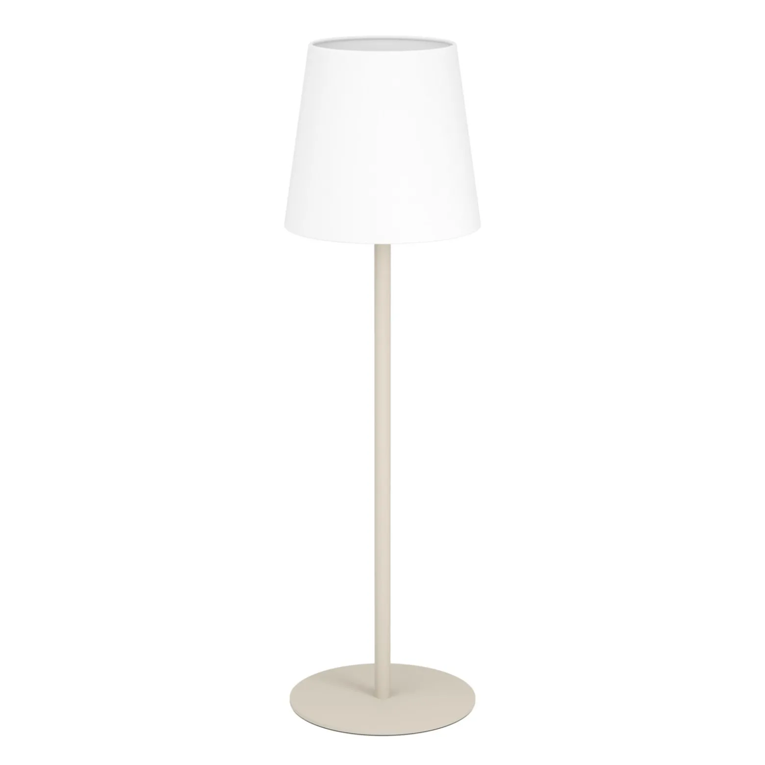 Eglo Bordslampa Fiorana Stål Beige | Passande För 1x E14