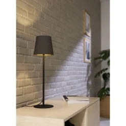 Eglo Bordslampa Fioran Stål Svart | Passande För 1x E14