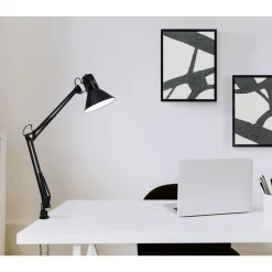 Eglo Bordslampa Firmo Stål Svart | Passande För 1x E27