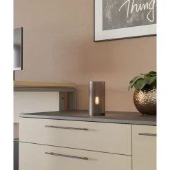 Eglo Bordslampa Geo Glas Beige | Passande För 1x E14