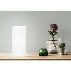 Eglo Bordslampa Geo Glas Vit | Passande För 1x E14